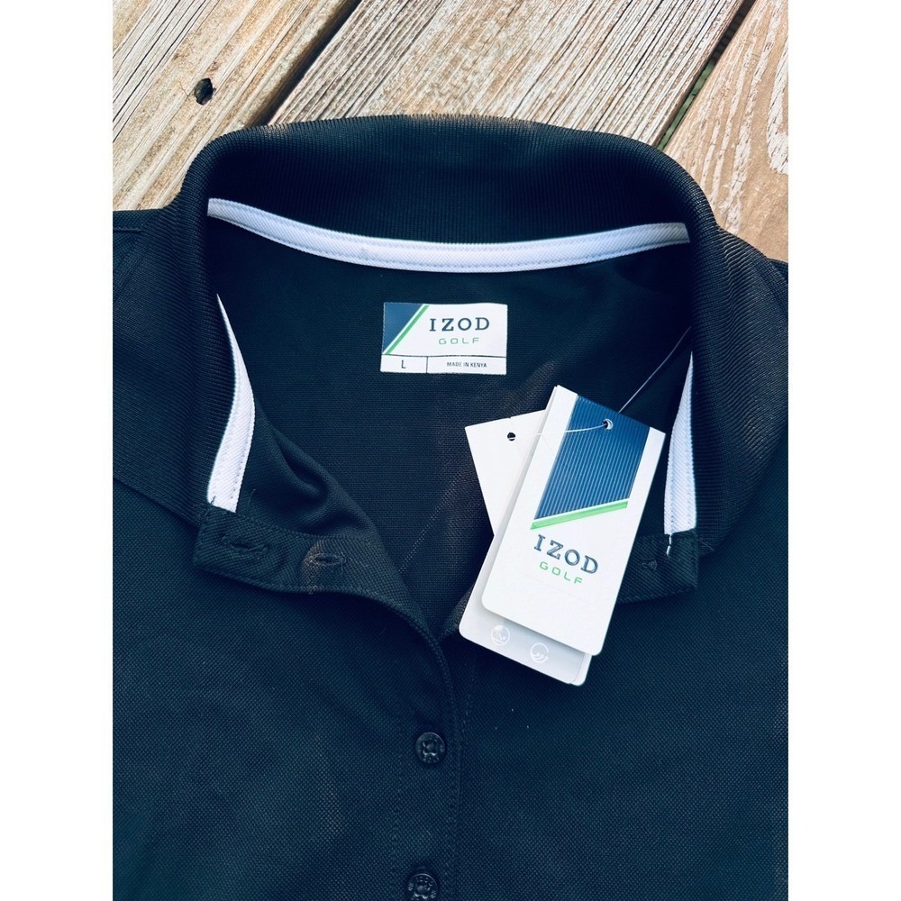 IZOD GOLF Short Sleeve Polo Shirt NWT - Picture 2 of 4